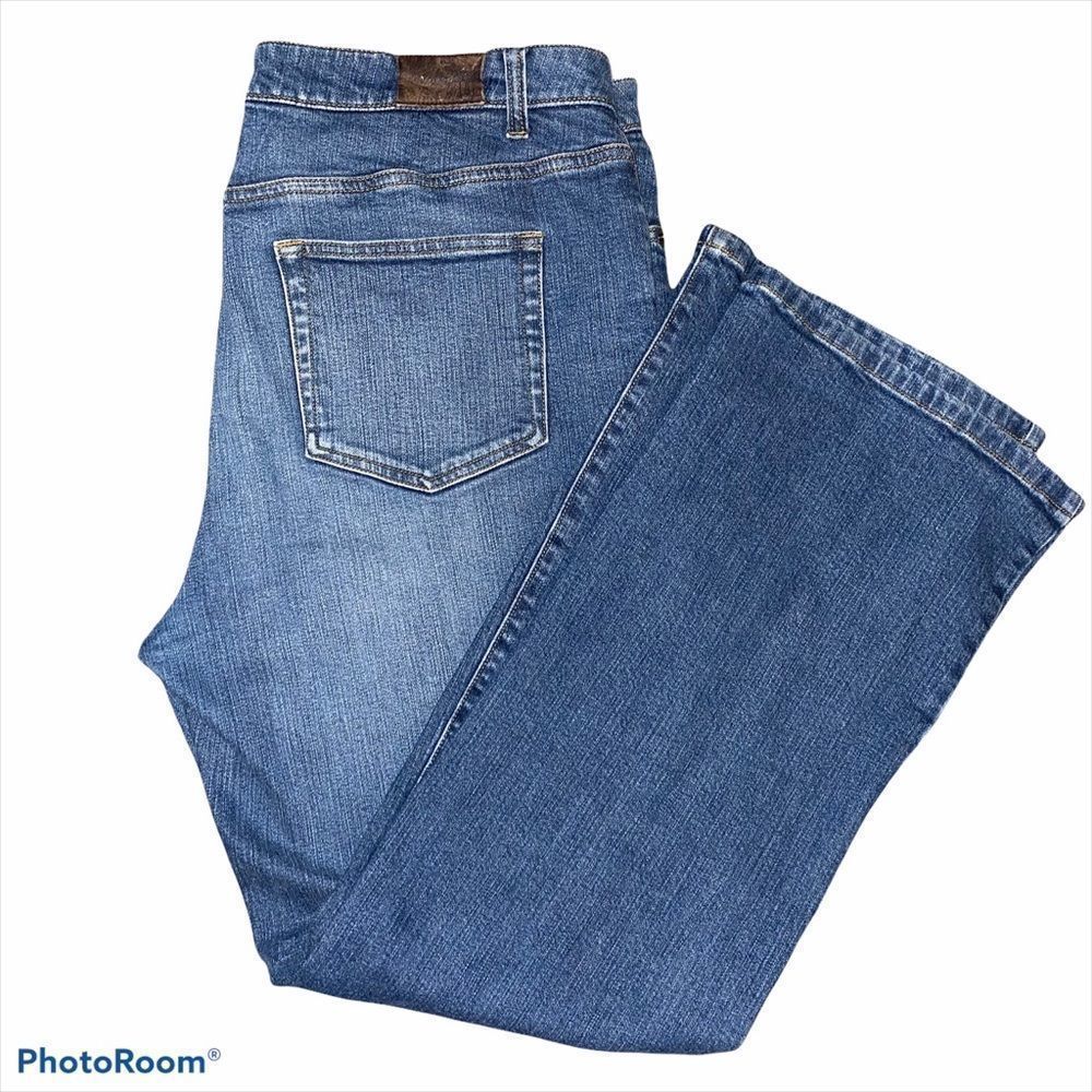 Lands' End Jeans Modern Waist Boot Cut Size 16W
